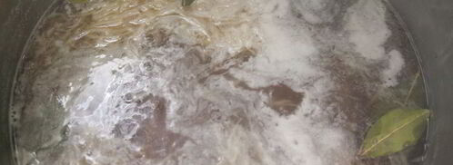 постный борщ с белыми грибами и фасолью. Шаг 8