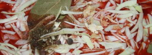 постный борщ с нутом без картофеля. Шаг 6