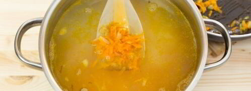 постный зеленый борщ. Шаг 7