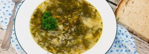 постный зеленый борщ. Шаг 11