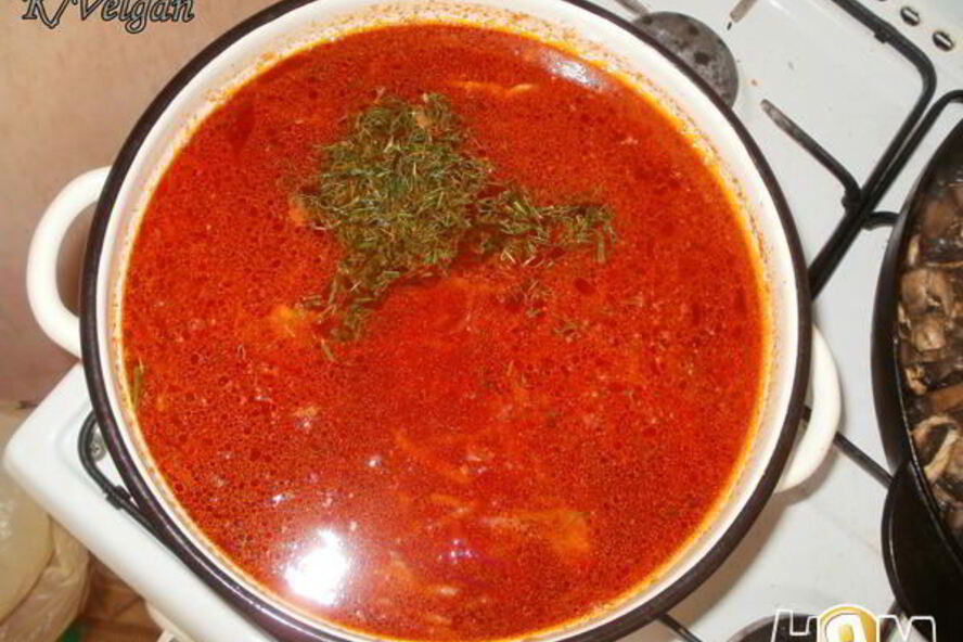 Рецепт правильного украинского борща