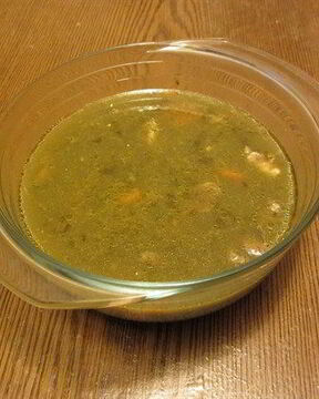 Русский зеленый борщ