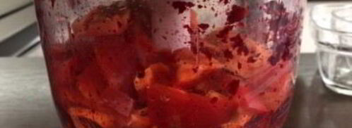 вкусная борщевая заправка на зиму. Шаг 3