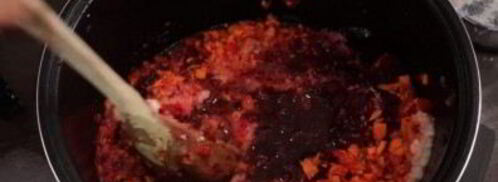 вкусная борщевая заправка на зиму. Шаг 4