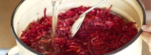 заправка для борща из свеклы. Шаг 5