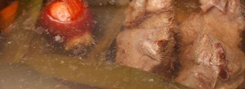 бульон из говядины. Шаг 6