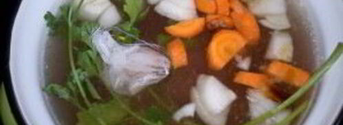 бульон из свинины. Шаг 5