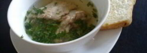 бульон из свинины. Шаг 6