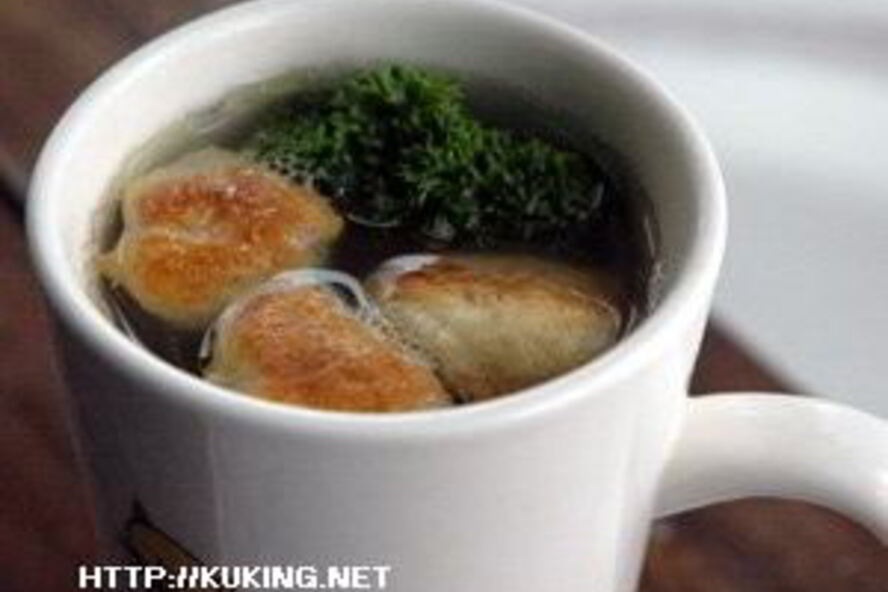 Рецепт бульона куриного с клецками а la solferino