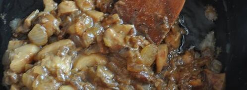 бульон с грибными ушками. Шаг 7