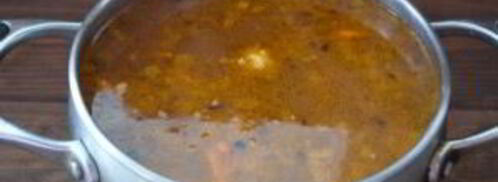 диетический суп на курином бульоне. Шаг 7