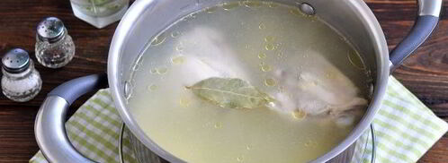 грибной суп на курином бульоне. Шаг 5