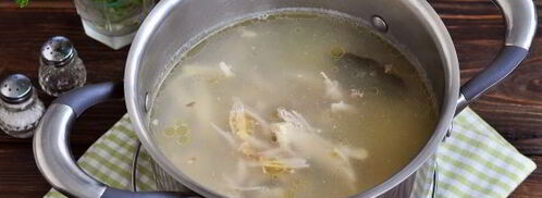 грибной суп на курином бульоне. Шаг 9