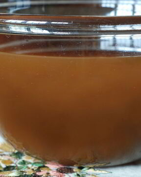 Куриный бульон по-французски