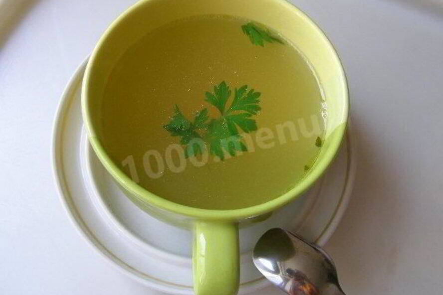 Рецепт мясного бульона, основа