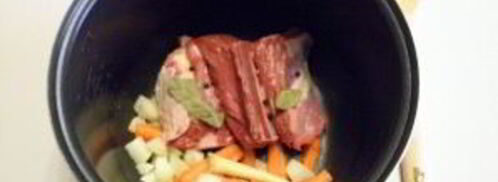 мясной бульон в мультиварке. Шаг 6