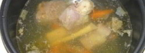 мясной бульон в мультиварке. Шаг 8