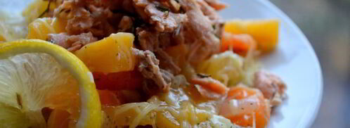 овощное рагу на рыбном бульоне. Шаг 7