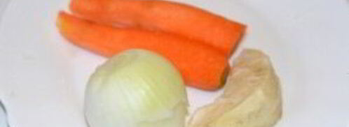 прозрачный куриный бульон. Шаг 4