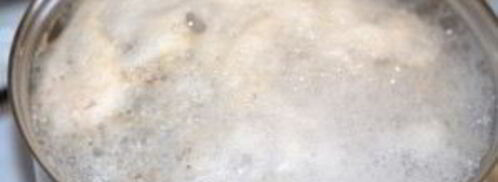 прозрачный куриный бульон. Шаг 5