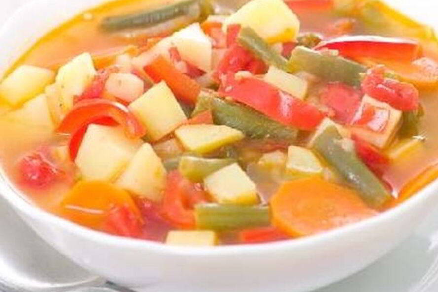 Рецепт супа-гуляша на курином бульоне