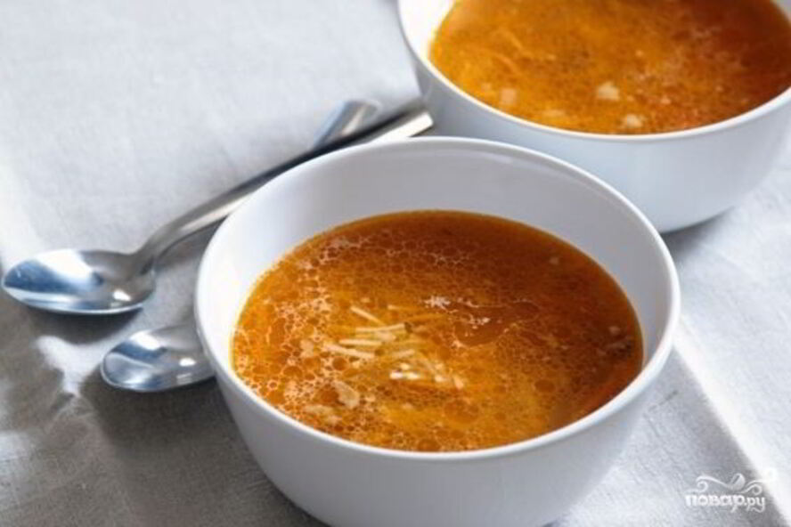 Рецепт супа на говяжьем бульоне