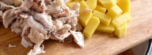 суп с клецками на курином бульоне. Шаг 7