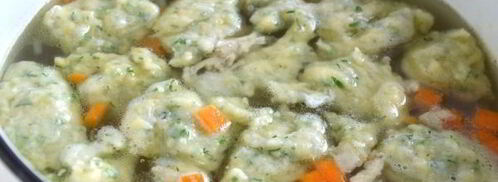 суп с клецками на курином бульоне. Шаг 9