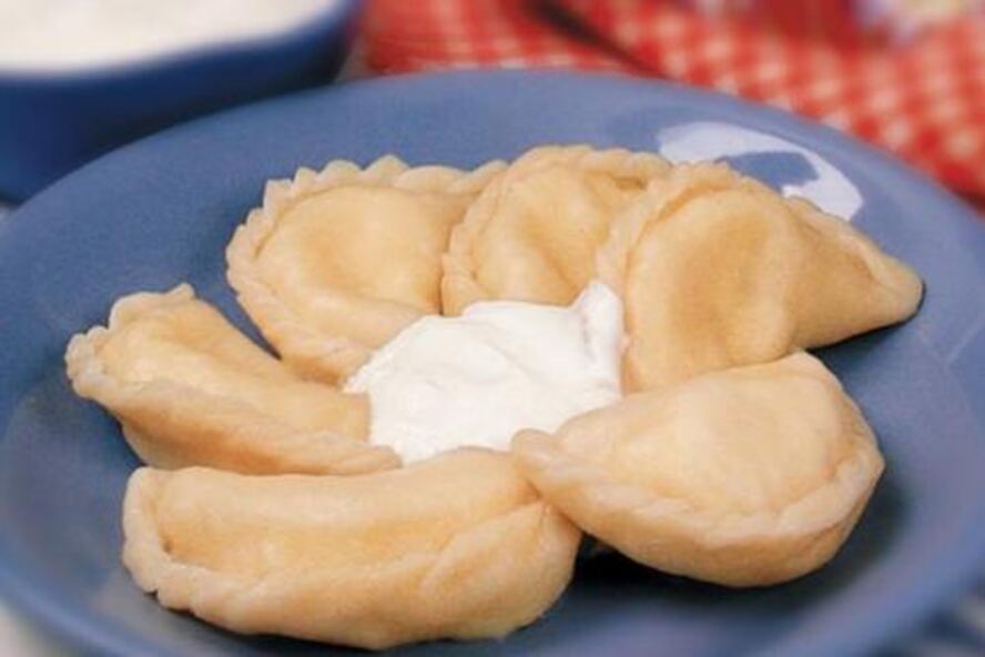 Рецепт вареников с картошкой на курином бульоне в мультиварке