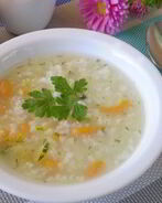 Диетический суп из кабачков