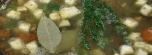 французский суп из чечевицы. Шаг 7