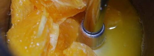 фруктовый суп с творожными шариками. Шаг 3