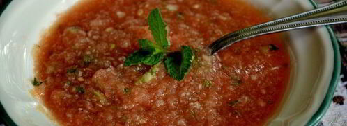 арбузно-дынный гаспачо. Шаг 3