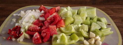 гаспачо кровавая мэри. Шаг 3