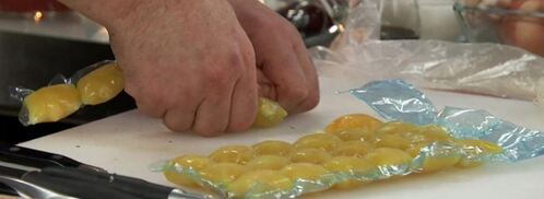 гаспачо с апельсиновым льдом. Шаг 4