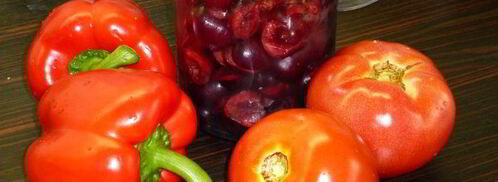 гаспачо с черешней. Шаг 3