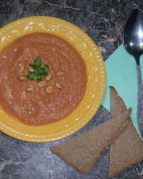 Гаспачо с фундуком