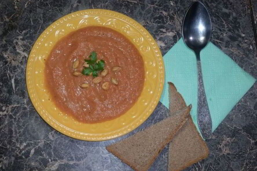 Рецепт гаспачо с фундуком