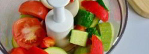 гаспачо с кабачками остренький. Шаг 4