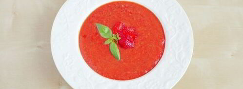 гаспачо с клубникой. Шаг 12