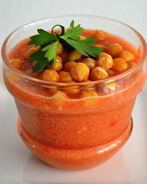 Гаспачо с нутом