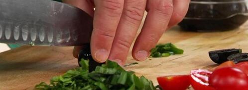 гаспачо с пшеничными чипсами. Шаг 6