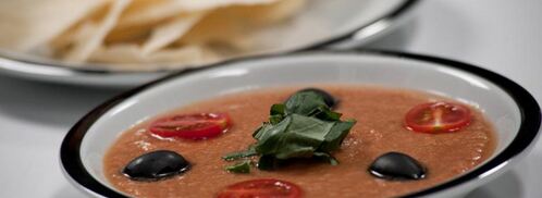 гаспачо с пшеничными чипсами. Шаг 7