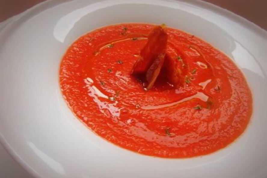Рецепт гаспачо с тыквой