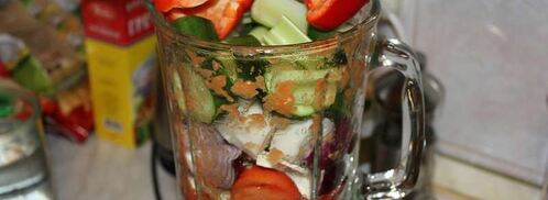 гаспачо томатный. Шаг 15