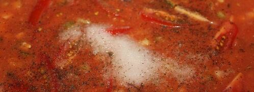 гаспачо томатный. Шаг 27