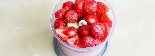 холодный клубничный гаспачо. Шаг 7