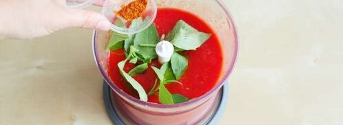 холодный клубничный гаспачо. Шаг 10