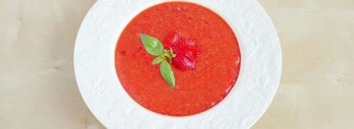 холодный клубничный гаспачо. Шаг 11