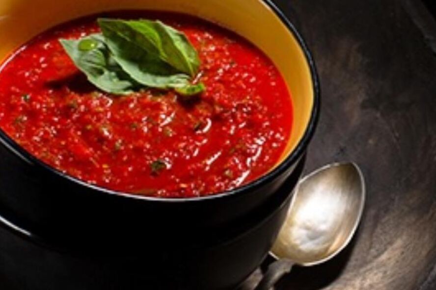 Рецепт холодного томатного супа гаспачо